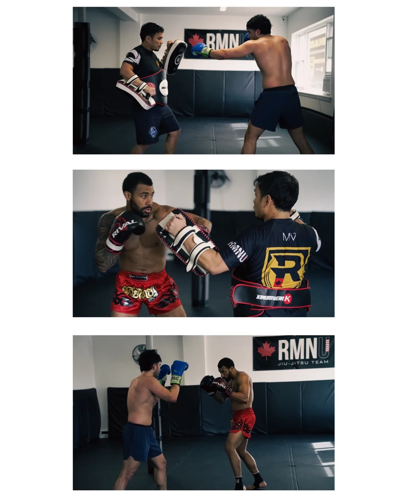 American Top Team Winter Garden students practicing positional grappling