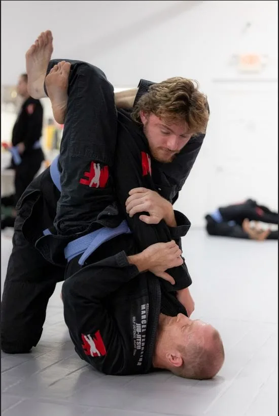 jiu jitsu teaches students positive mental attitude and submission techniques