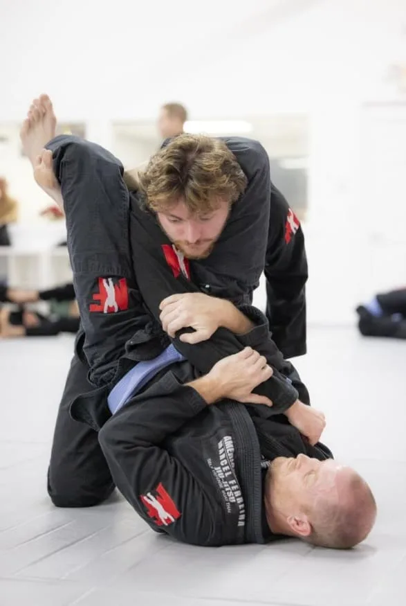 The mats become a place where students refine technique and focus on fitness goals.