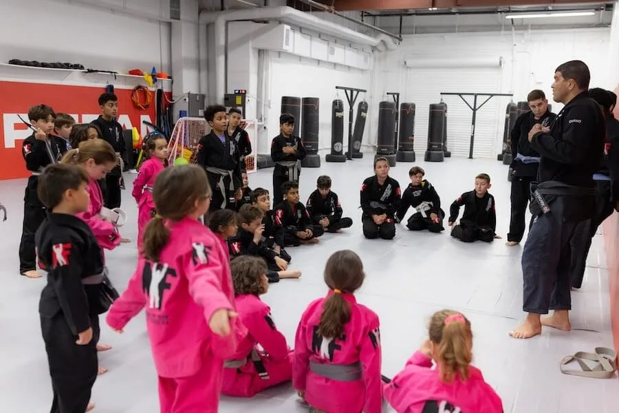 kids enjoying benefits of kids martial arts class
