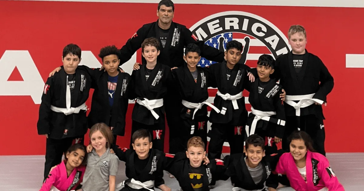 Kids having fun while building skills in Jiu-Jitsu