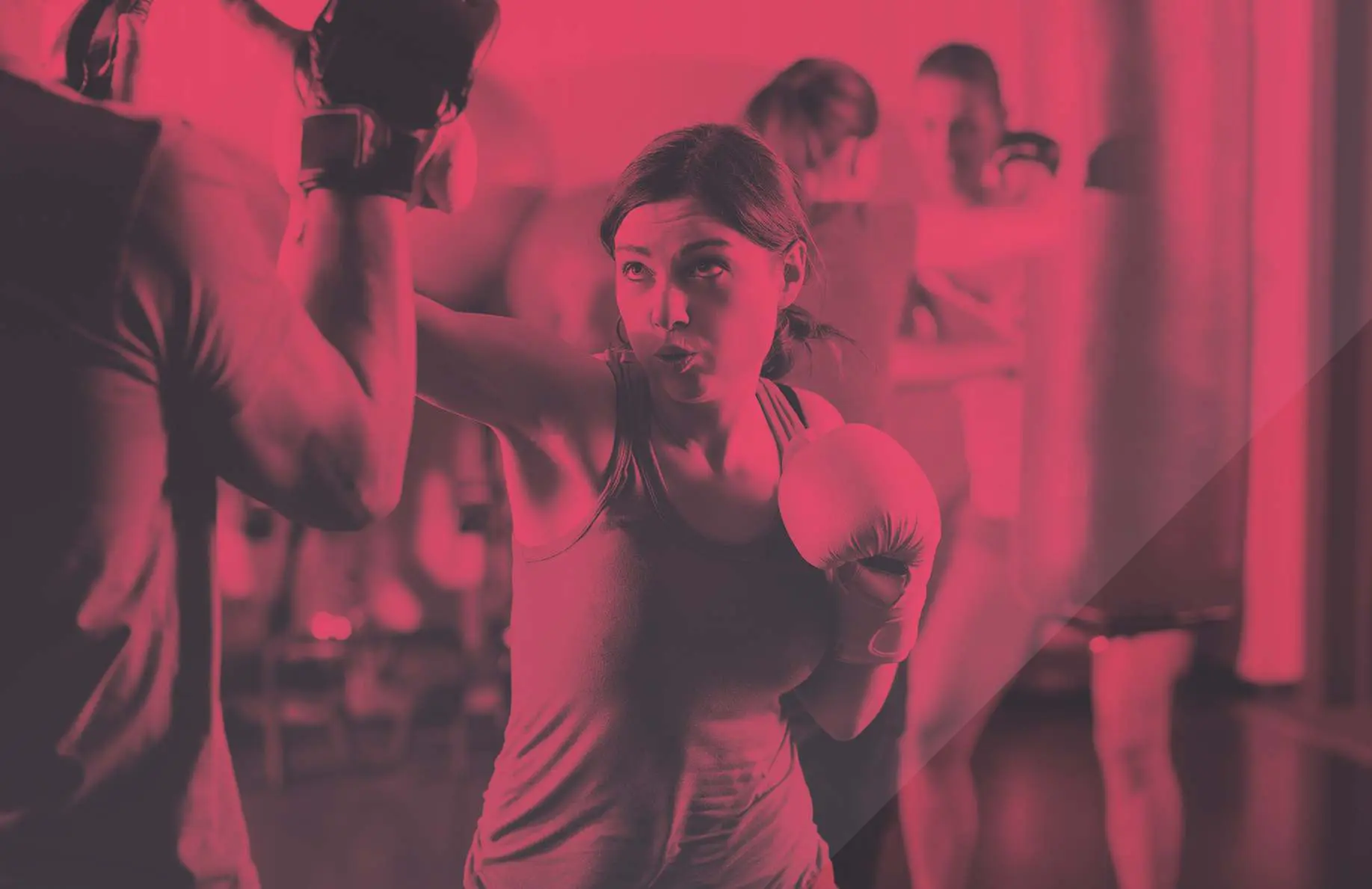 Cardio fitness kickboxing