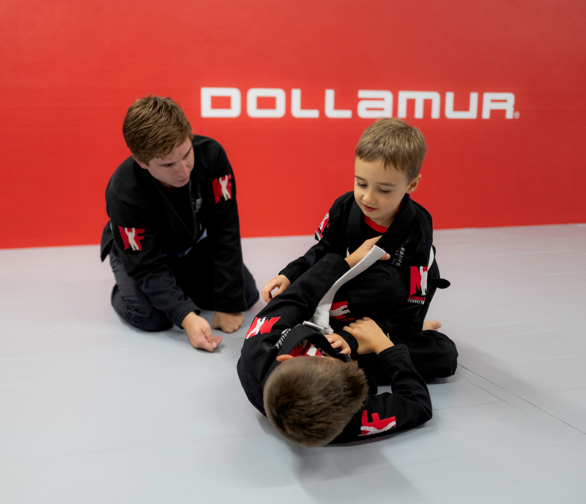 Martial artists develop self-control, with focused attention and knowledge needed to excel.