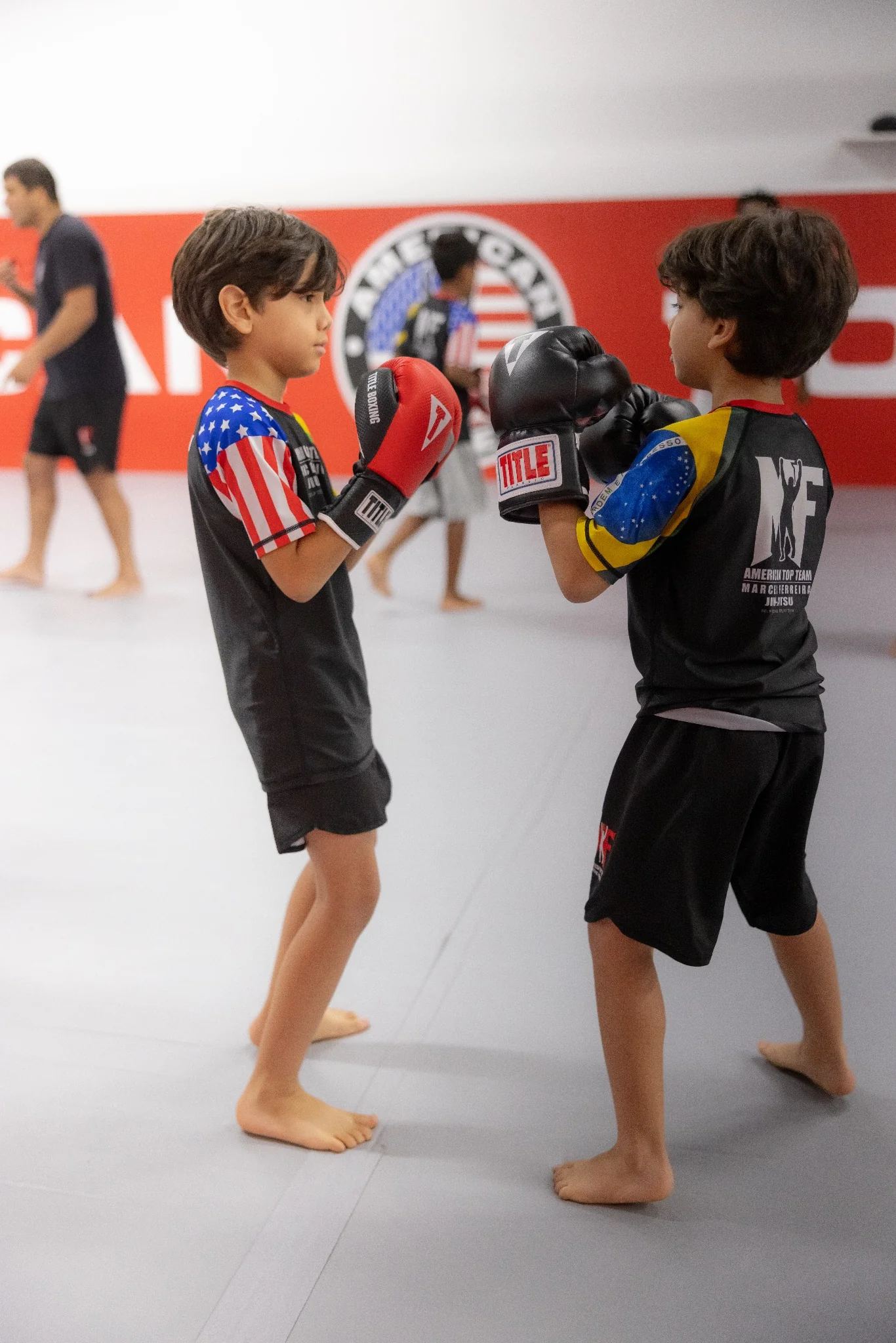 Kids Brazilian Jiu-Jitsu group at ATT Winter Garden
