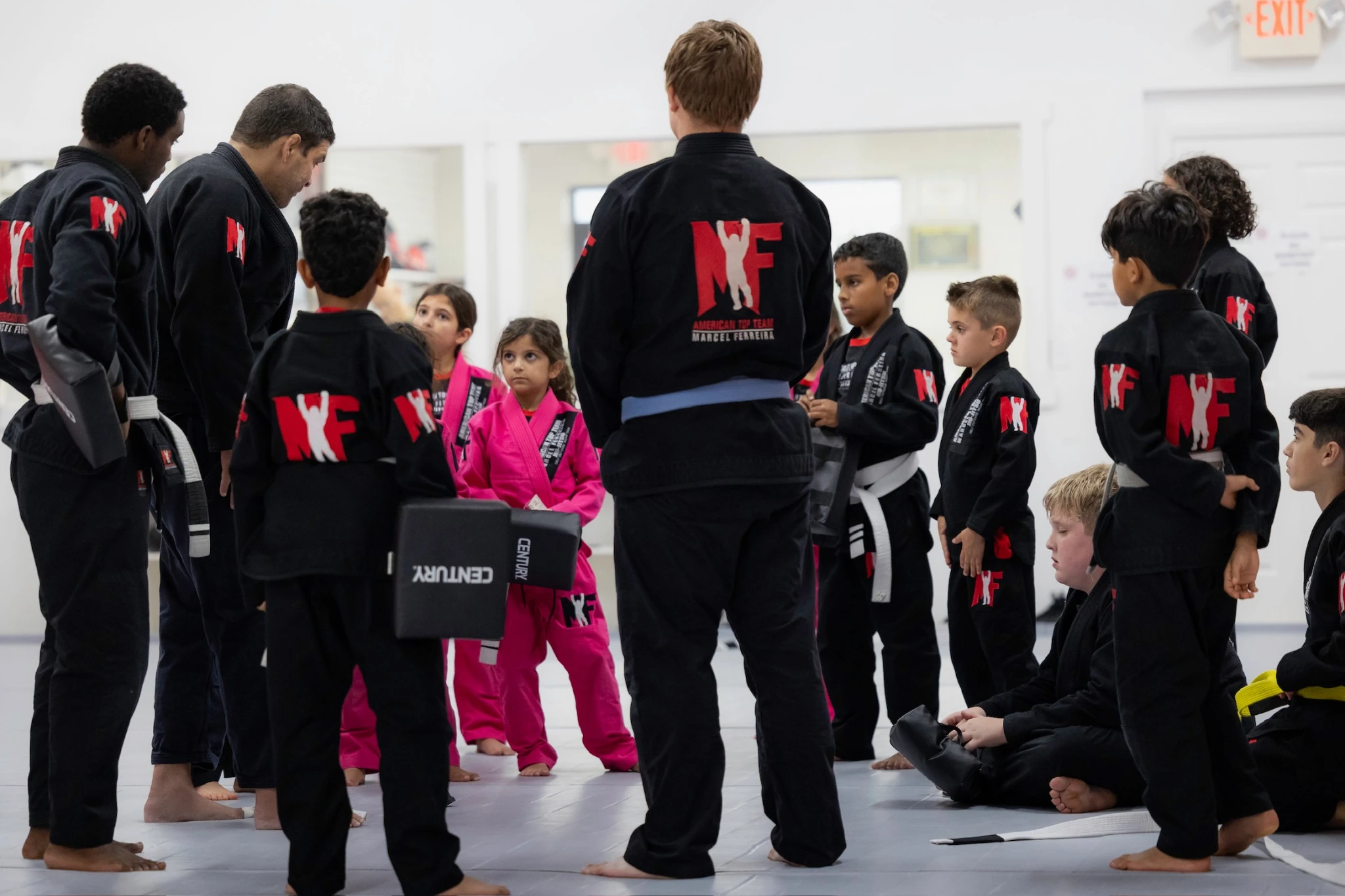 Kids martial arts class in session at ATT Winter Garden